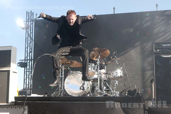 FRANK CARTER AND THE RATTLESNAKES - 2017-06-11 - NIMES - Paloma - Flamingo - 